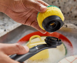 SinkTech™ Washing-Up Brush with Steel Stand & Extra Heads