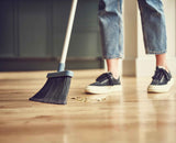 CleanStore Blue Wall-mounted Broom