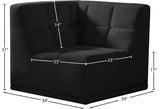 Relax Contemporary Corner Chair with Biscuit Tufting – Modular Design for Ultimate Comfort & Style