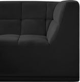 Relax Contemporary Corner Chair with Biscuit Tufting – Modular Design for Ultimate Comfort & Style
