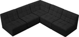 Relax Modular Sectional Sofa - Elegant Biscuit Tufting, Versatile Comfort for Contemporary Living Rooms