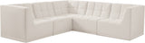 Relax Black Velvet Modular Sectional Sofa with Biscuit Tufting - Stylish Comfort for Any Space