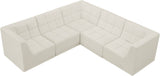 Relax Black Velvet Modular Sectional Sofa with Biscuit Tufting - Stylish Comfort for Any Space