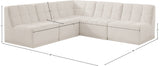 Relax Black Velvet Modular Sectional Sofa with Biscuit Tufting - Stylish Comfort for Any Space
