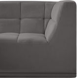 Relax Contemporary Corner Chair with Biscuit Tufting – Modular Design for Ultimate Comfort & Style