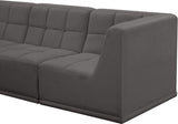 Relax Modular Sofa with Biscuit Tufting - Versatile Contemporary Design for Stylish Living Spaces
