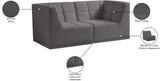 Relax Modular Sofa with Biscuit Tufting - Versatile Contemporary Design for Stylish Living Spaces