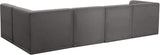 Relax Black Velvet Modular Sectional with Biscuit Tufting for Ultimate Comfort and Modern Style
