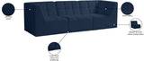 Relax Modular Sofa with Biscuit Tufting - Versatile Contemporary Design for Stylish Living Spaces