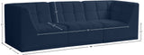 Relax Modular Sofa with Biscuit Tufting - Versatile Contemporary Design for Stylish Living Spaces