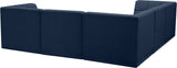 Relax Velvet Modular Sectional Sofa with Biscuit Tufting - Versatile, Cozy, and Contemporary Design