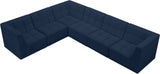 Relax Velvet Modular Sectional Sofa with Biscuit Tufting - Versatile, Cozy, and Contemporary Design