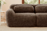 MELLOW 114" 3-Seater Sofa with 1 Ottoman