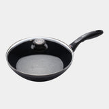 HD Nonstick Stir-Fry Pan with Glass Lid - Induction | Made in Switzerland