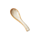 Japanese Ceramic Spoon for Soup Rice and Desserts