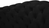 Royal Velvet Contemporary 2-Piece Sectional - Spacious, Stylish Seating with Deep Button Tufting Comfort
