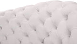 Royal Velvet Contemporary 2-Piece Sectional - Spacious, Stylish Seating with Deep Button Tufting Comfort