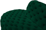 Royal Velvet Contemporary 2-Piece Sectional - Spacious, Stylish Seating with Deep Button Tufting Comfort