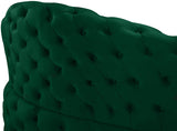 Royal Velvet Contemporary 2-Piece Sectional - Spacious, Stylish Seating with Deep Button Tufting Comfort
