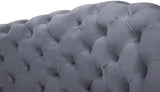 Royal Velvet Contemporary 2-Piece Sectional - Spacious, Stylish Seating with Deep Button Tufting Comfort