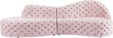 Royal Velvet Contemporary 2-Piece Sectional - Spacious, Stylish Seating with Deep Button Tufting Comfort