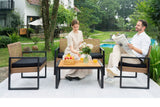 ARVEN Outdoor 4-Piece Patio Furniture Set