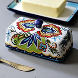 Ceramic Butter Dish With Lid Cheese Keeper
