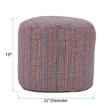 Tall Pouf Alton Berry