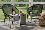 LARIN Outdoor Wicker Chair Set Of 2
