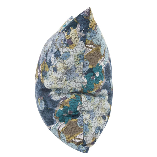 24 x 24 Stanton Turquoise Pillow - Down Alternative Insert