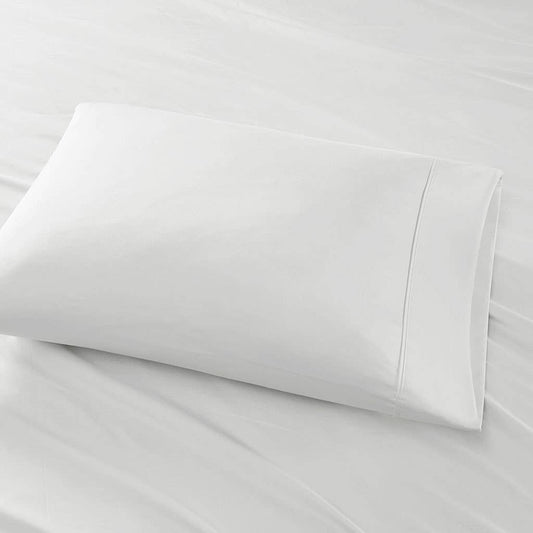 Pima Cotton Sateen 600 Thread Count Sheet Set, White