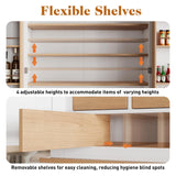 70'' Kitchen Pantry Cabinet, Tall Storage Cabinet