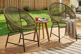 LARIN Outdoor Wicker Chair Set Of 2