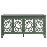 63'' Carved Sideboard Cabinet with Storage
