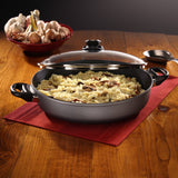 HD Nonstick Sauteuse with Glass Lid | Made in Switzerland