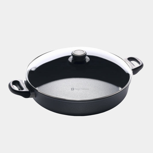 HD Nonstick Sauteuse with Glass Lid - Induction | Made in Switzerland
