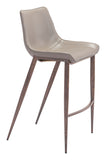 Magnus Barstool (Set of 2) Brown & Walnut