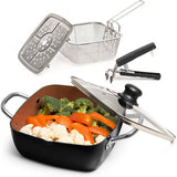 Moss & Stone 5-Piece Copper Chef Cookware Set