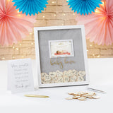 Baby Love Elephant Baby Shower Guest Book Frame