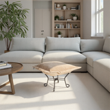 Komodo Sand Puff Ottoman Cover