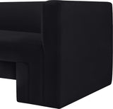 Henson Chair - Luxurious Contemporary Velvet Armchair with Solid Wood Frame for Stylish Living Spaces