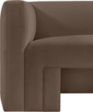 Henson Chair - Luxurious Contemporary Velvet Armchair with Solid Wood Frame for Stylish Living Spaces