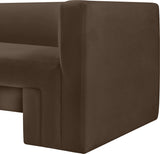 Henson Chair - Luxurious Contemporary Velvet Armchair with Solid Wood Frame for Stylish Living Spaces