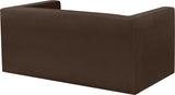Henson Velvet Loveseat – Luxurious Contemporary Design with Solid Wood Frame for Modern Living Spaces