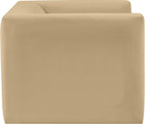 Henson Chair - Luxurious Contemporary Velvet Armchair with Solid Wood Frame for Stylish Living Spaces