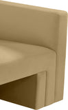 Henson Velvet Loveseat – Luxurious Contemporary Design with Solid Wood Frame for Modern Living Spaces