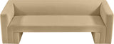 Henson Velvet Sofa - Luxurious Contemporary Design with Solid Wood Frame for Ultimate Comfort