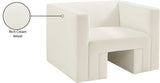 Henson Chair - Luxurious Contemporary Velvet Armchair with Solid Wood Frame for Stylish Living Spaces