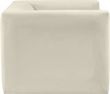 Henson Chair - Luxurious Contemporary Velvet Armchair with Solid Wood Frame for Stylish Living Spaces