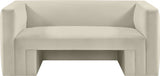 Henson Velvet Loveseat – Luxurious Contemporary Design with Solid Wood Frame for Modern Living Spaces